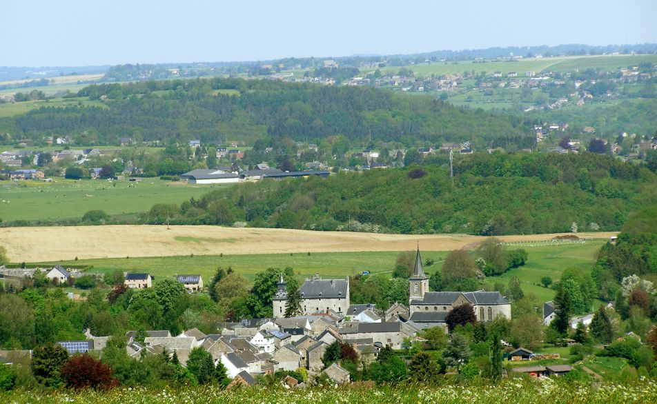 Vue panoramique de Harzé