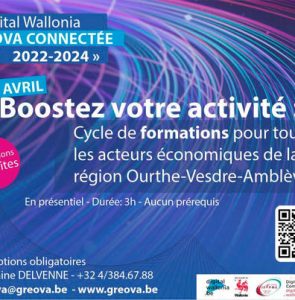 Digital Wallonia « OVA connectée 2022-2025 » – Cycle de formations du GREOVA